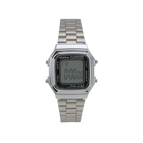 Relógio Digital C/Bracelete Aço 